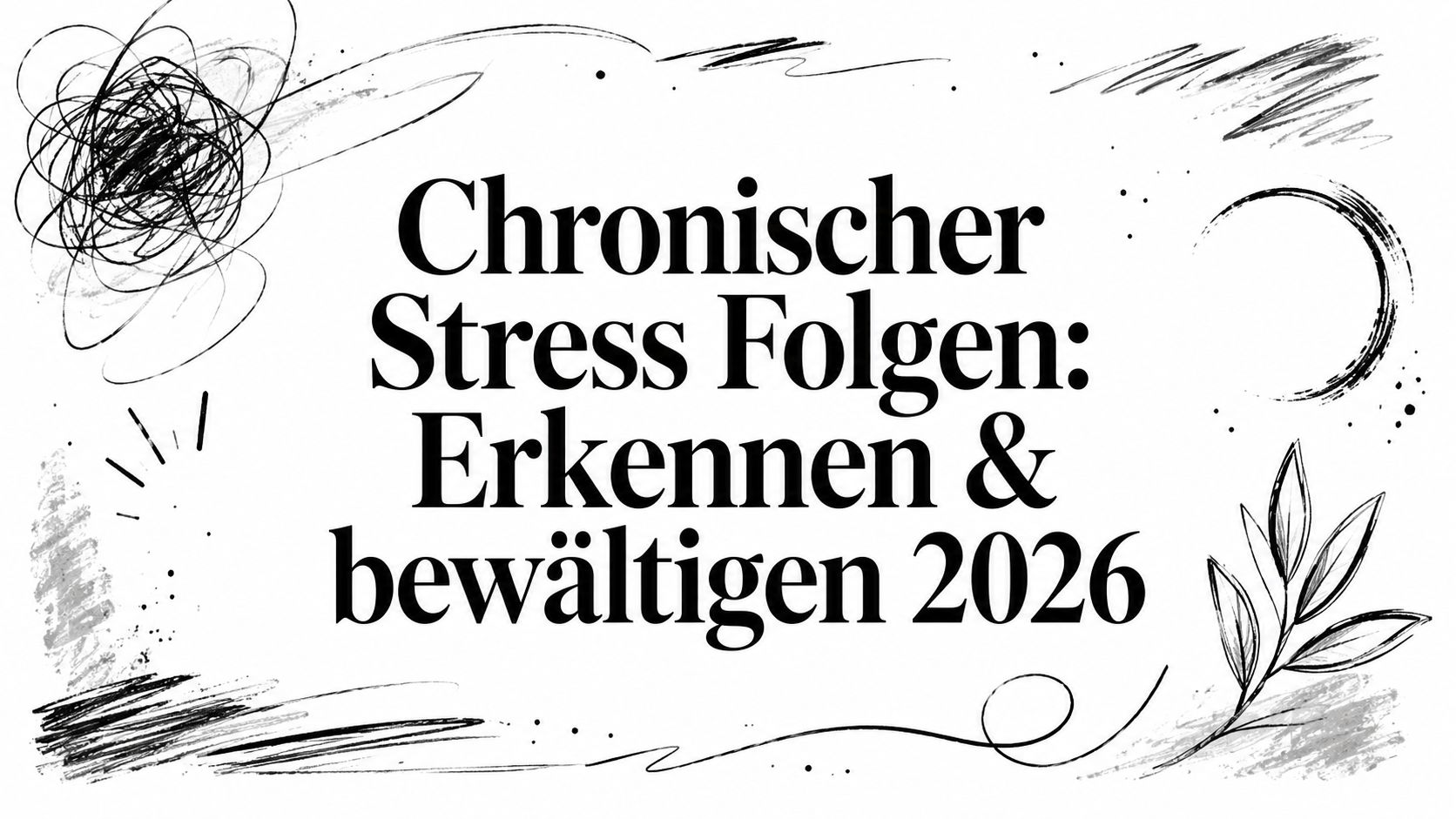 Chronischer Stress Folgen: Erkennen & bewältigen 2026