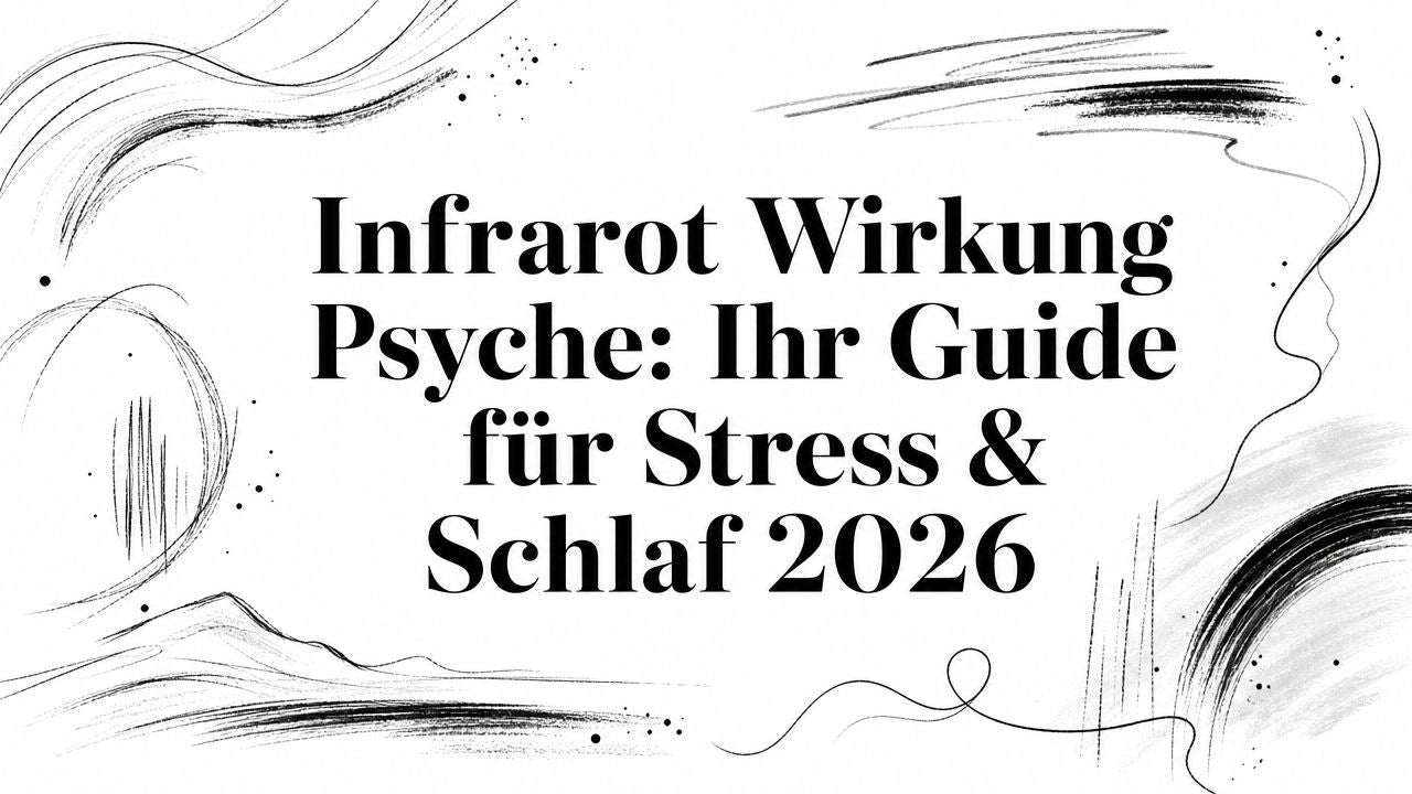 Infrarot Wirkung Psyche: Ihr Guide für Stress & Schlaf 2026