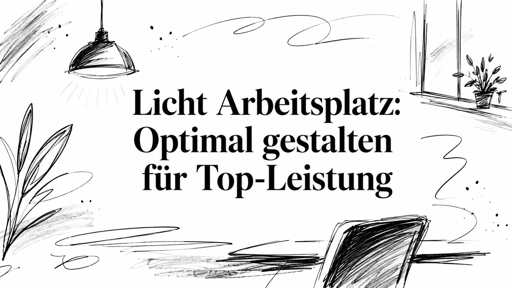 Licht Arbeitsplatz: Optimal gestalten für Top-Leistung