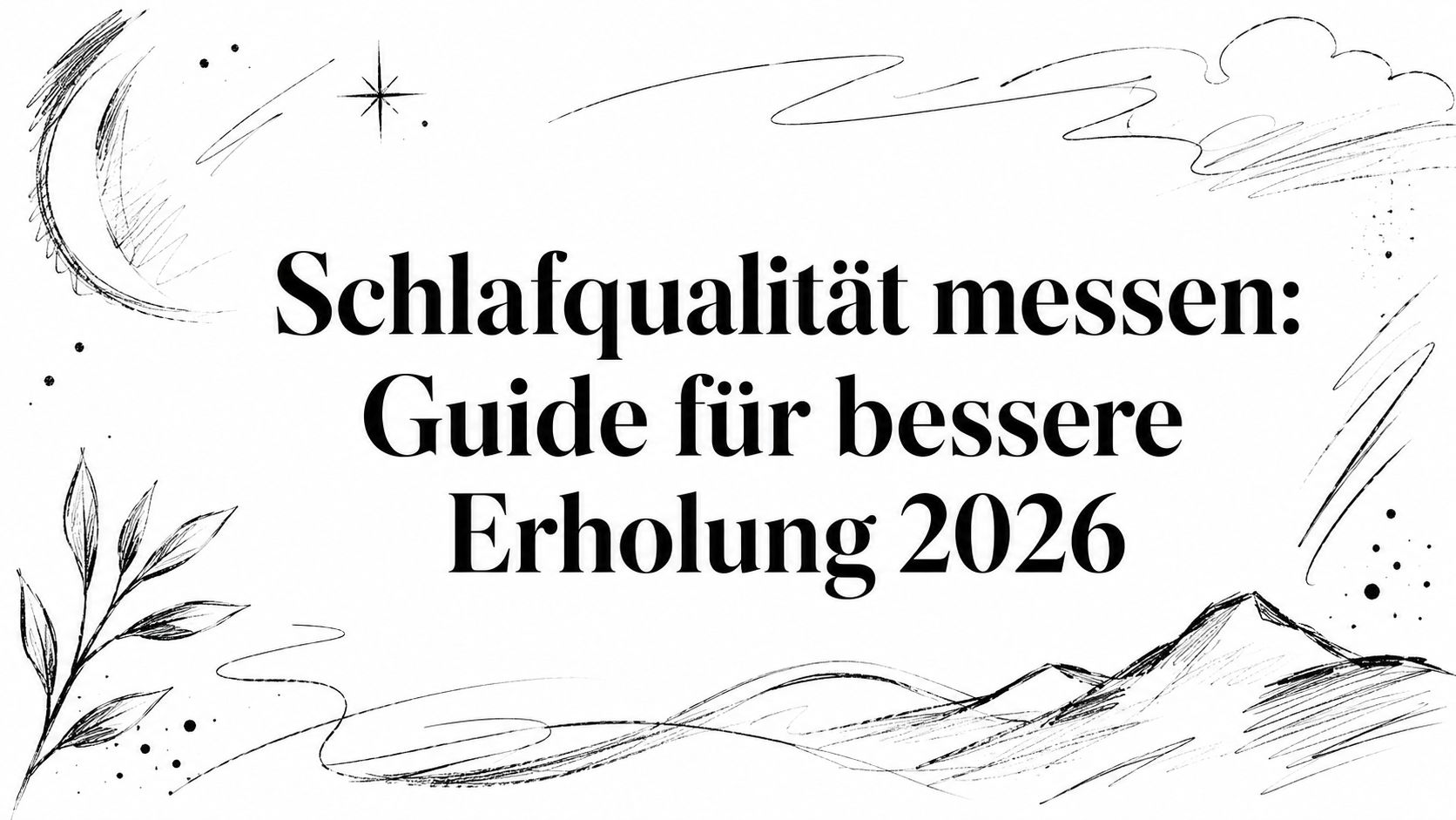 Schlafqualität messen: Guide für bessere Erholung 2026