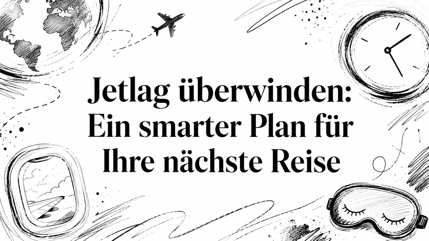Jetlag überwinden: Ein smarter Plan für Ihre nächste Reise