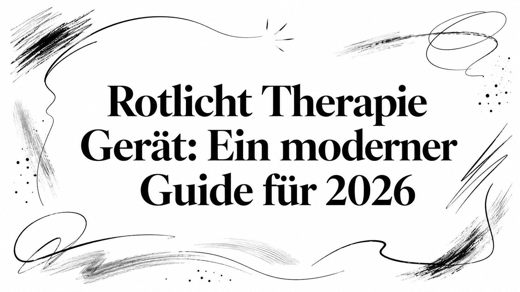 Rotlicht Therapie Gerät: Ein moderner Guide für 2026