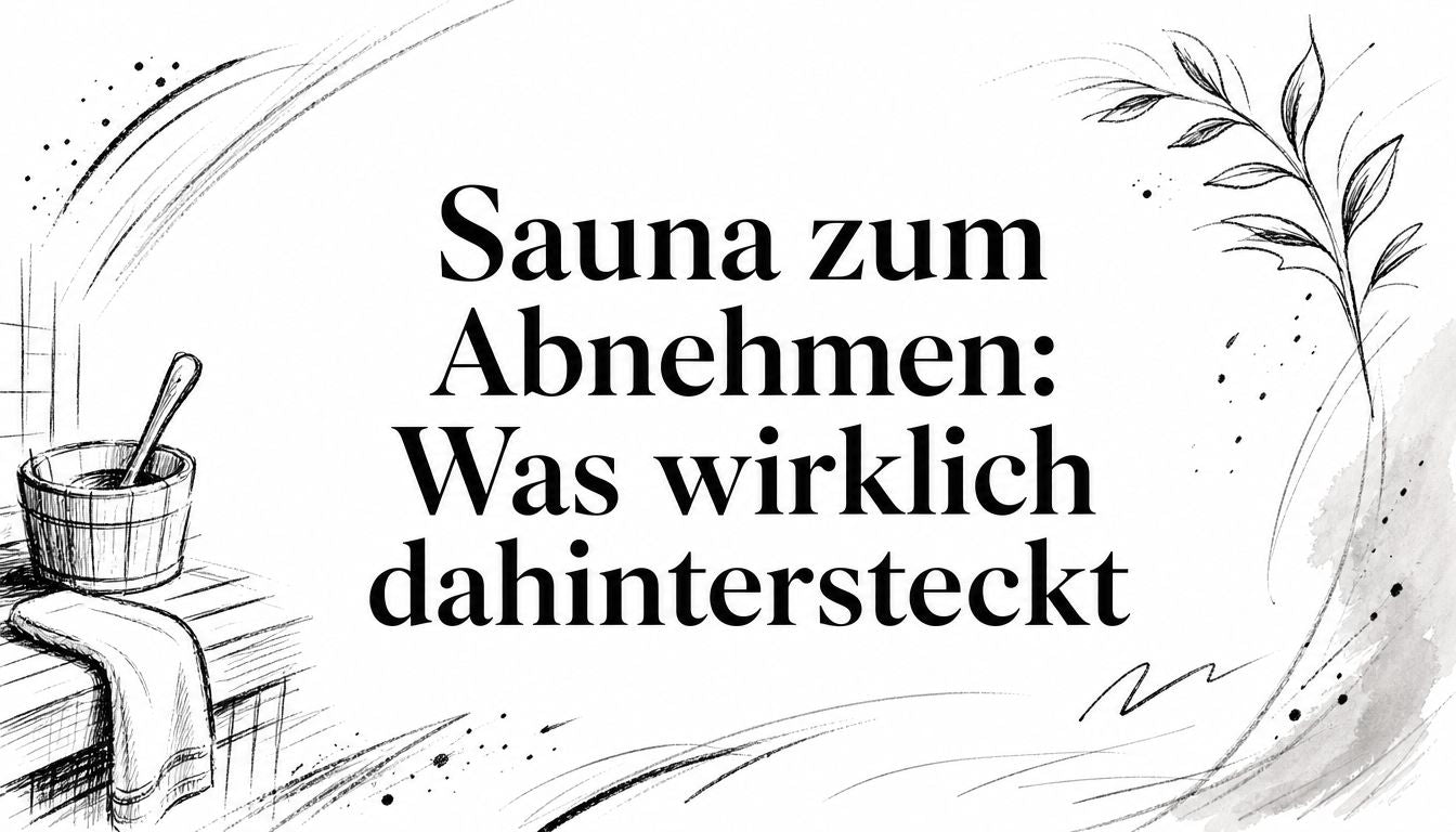 Sauna zum Abnehmen: Was wirklich dahintersteckt