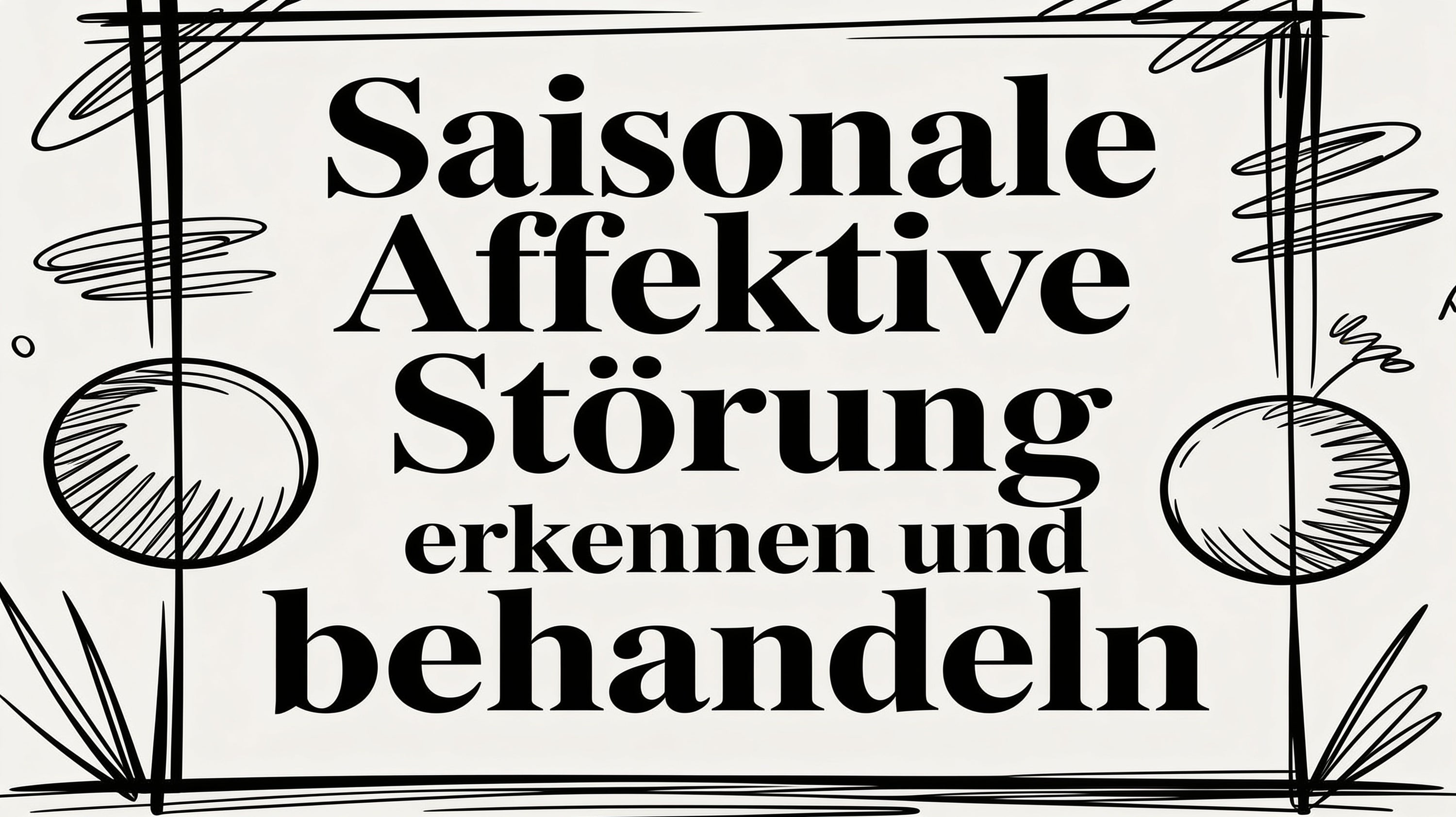 Saisonale affektive Störung erkennen und behandeln