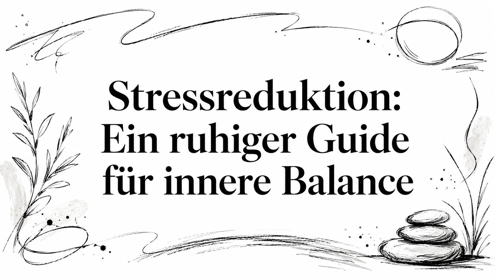 Stressreduktion: Ein ruhiger Guide für innere Balance